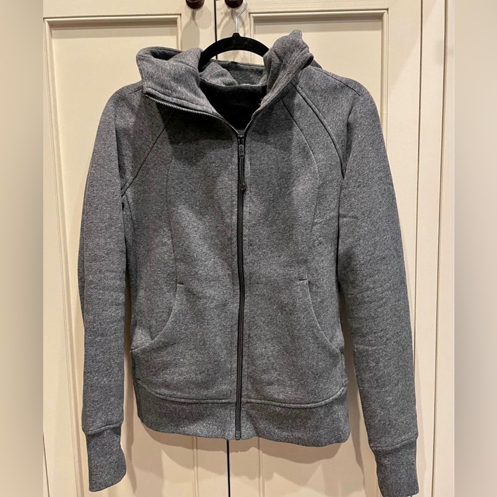 Lululemon Gray Scuba Full Zip - Picture 1 of 5